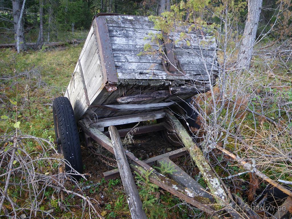 IMGP2135.JPG - Kärran ser välbyggd ut och är nog konstruerad av någon som kunde lite mekanik och hållfasthetslära