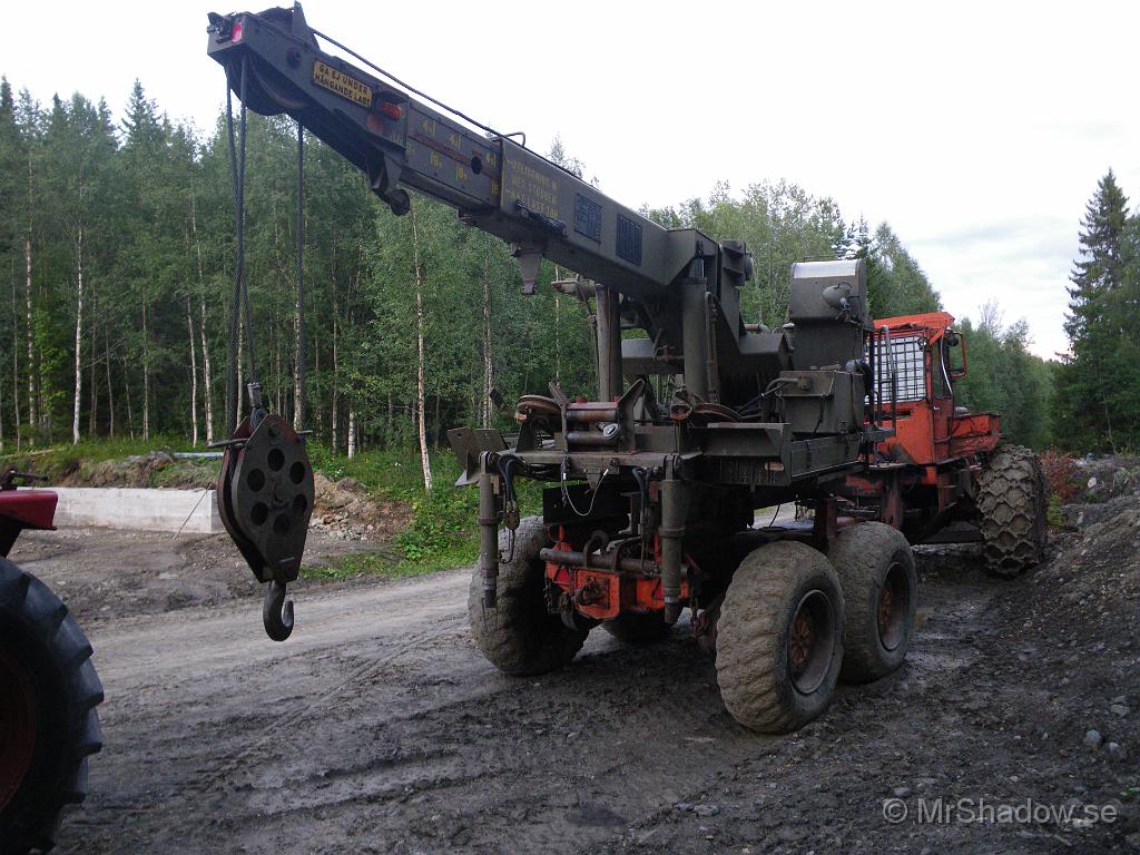 IMGP1718.JPG - Bärgningsaggregatet satt ursprungligen på en Scania-Vabis LA82 Myrsloken, en 6X6 driven terrängbil från början av 60 talet.