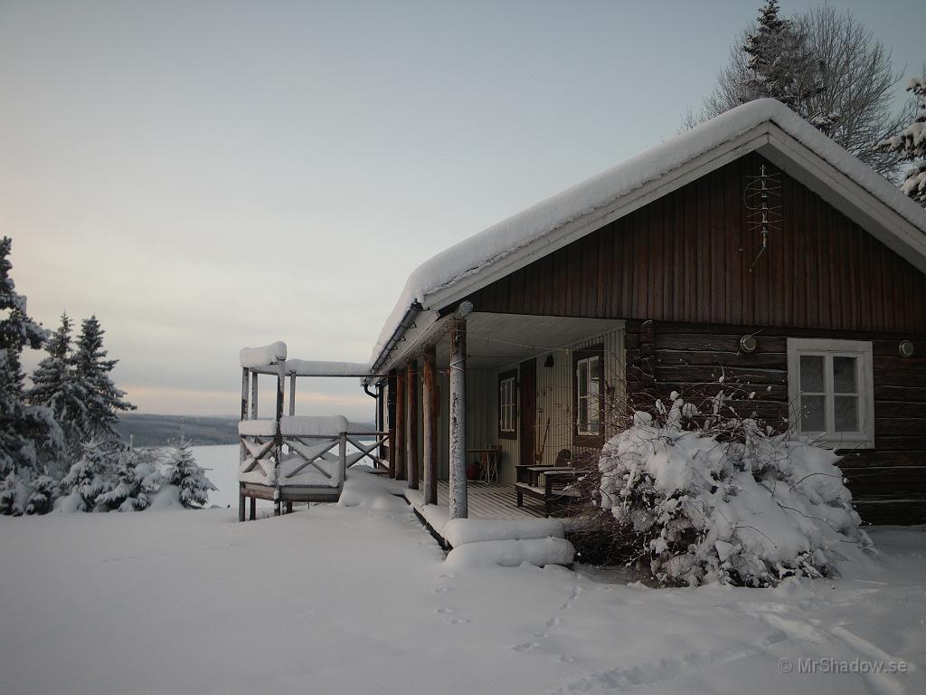 IMGP5352.JPG - Det är bara jag och några djur som trampat i den fina snön..