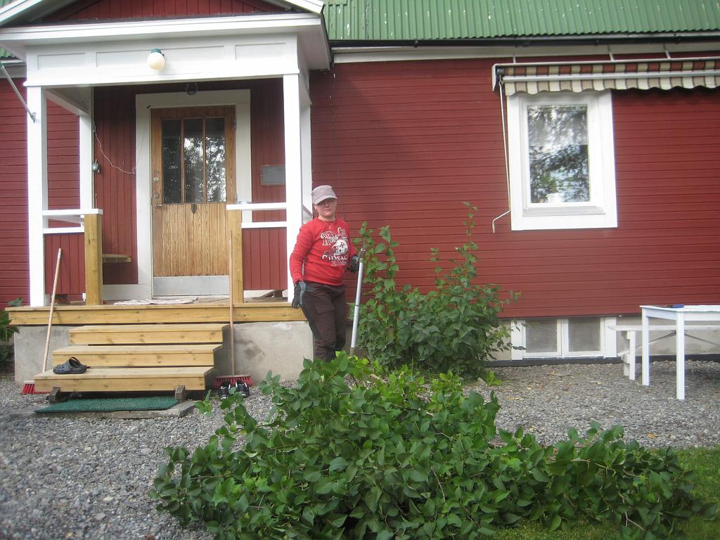 IX70_1643.JPG - Liten lövhög, men det ser bra ut det T och J åstakommit