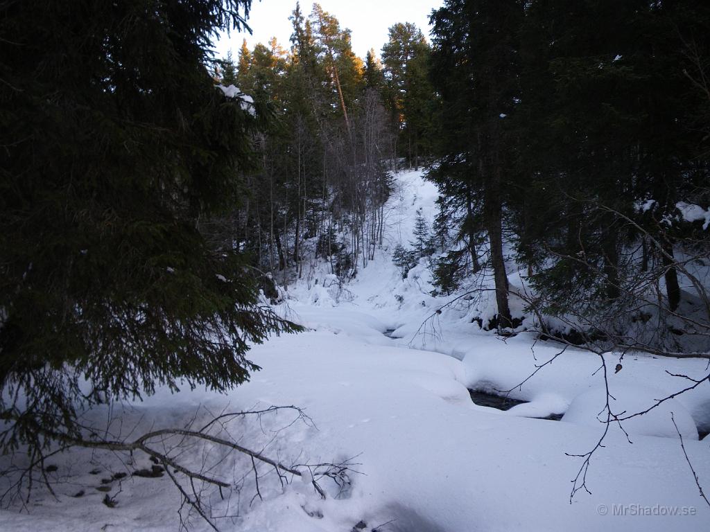 IMGP0149.JPG - Mildvädret har gjort att det är lite mer öppet i ån.